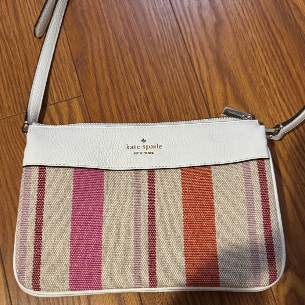 Kate Spade Multicolor Striped Crossbody Bag